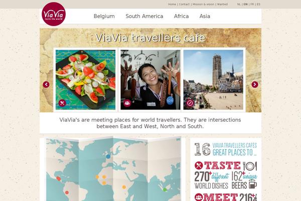 viavia theme websites examples