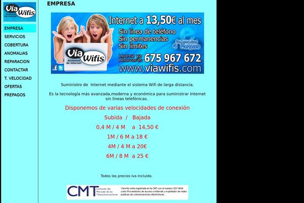 viawifis.com site used Oversized