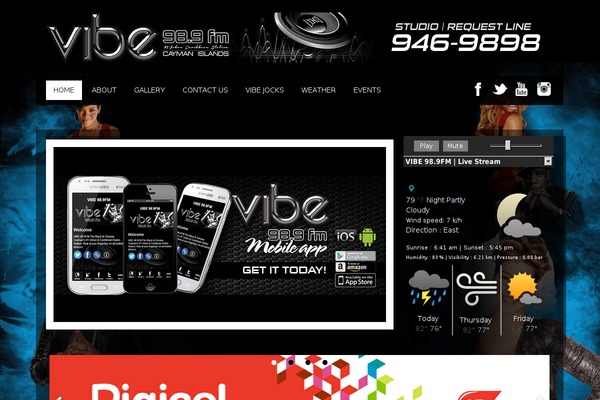 Site using Beautiful Yahoo Weather plugin