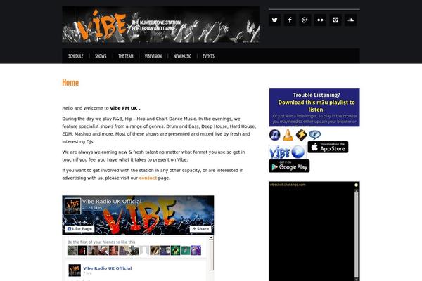 Hiero theme site design template sample