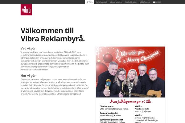 vibra theme websites examples