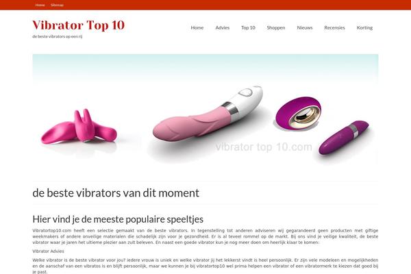 Virtue theme site design template sample