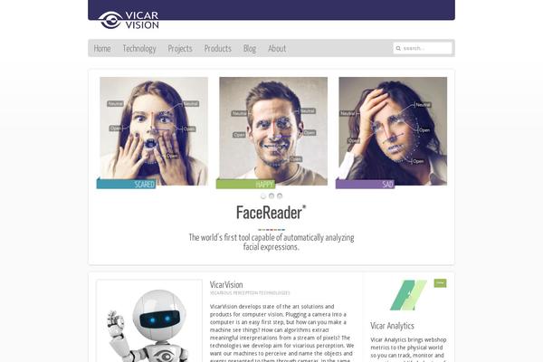 Nano2 theme site design template sample
