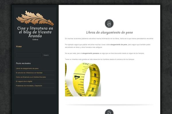 Luminescence Lite theme site design template sample