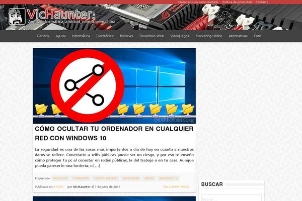 vichaunter.org site used Tecknologik