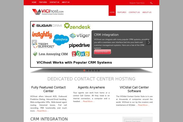 Small Business theme site design template sample