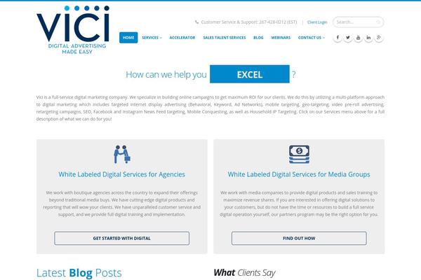 vicimediainc.com site used Porto Child