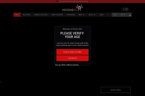 Site using Adults-only plugin