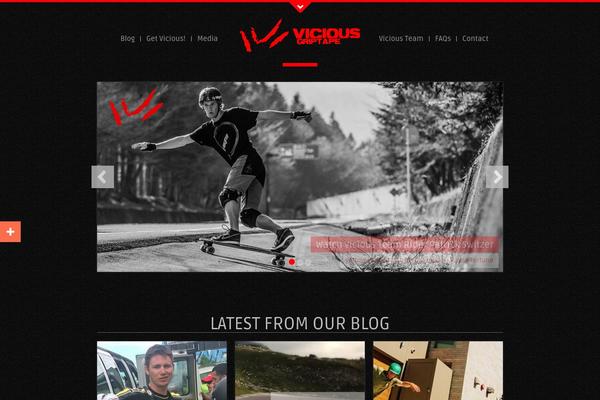 Queed theme site design template sample