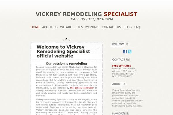 Personalpress theme site design template sample