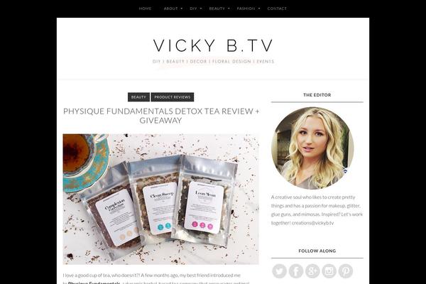 Marilyn theme site design template sample