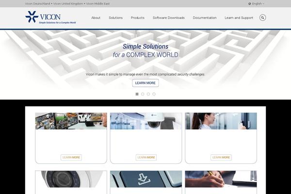 vicon-security.com site used Punto