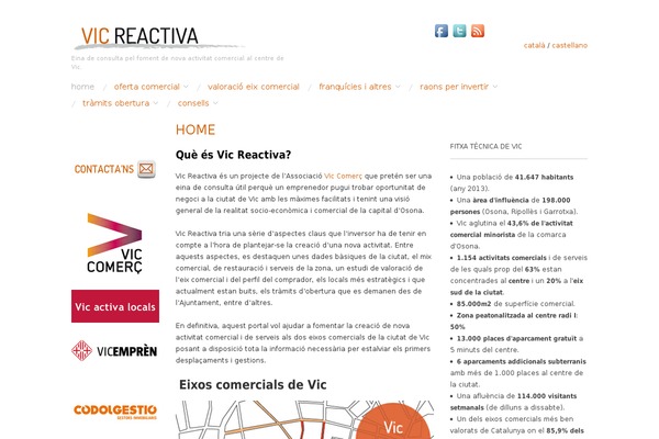 Oxygen theme site design template sample