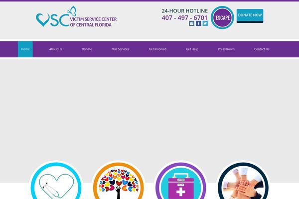 Vsc theme site design template sample