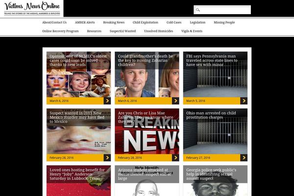 Newschannel theme site design template sample