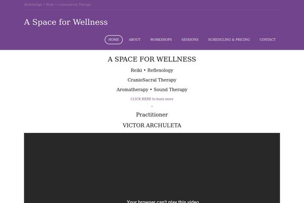 Spa Lab theme site design template sample