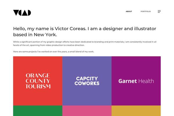 KON/CEPT theme site design template sample