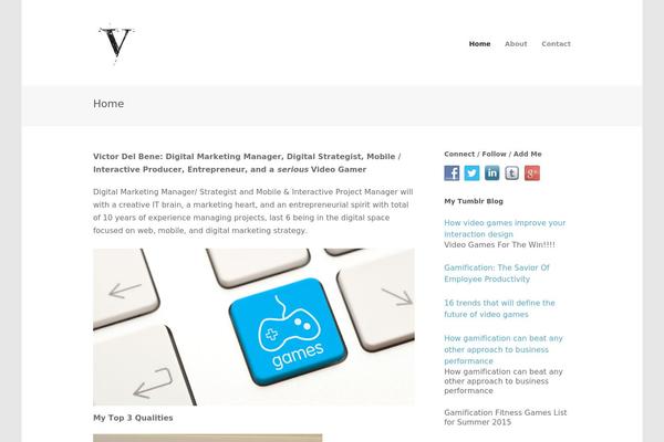 Hardy theme site design template sample