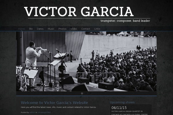 Dark-n-gritty theme site design template sample