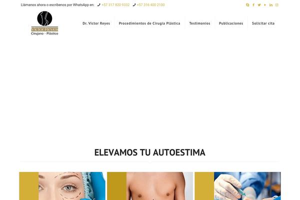 BeTheme Child theme site design template sample