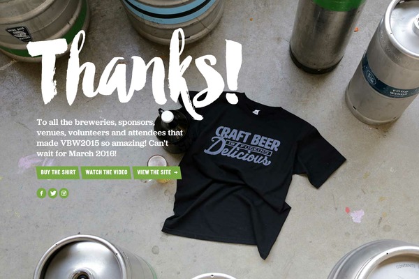 victoriabeerweek.com site used Victoria-beer-week