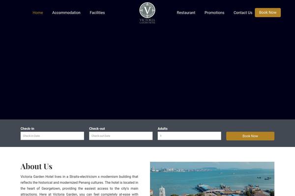 victoriagardenhotel.com site used BeTheme