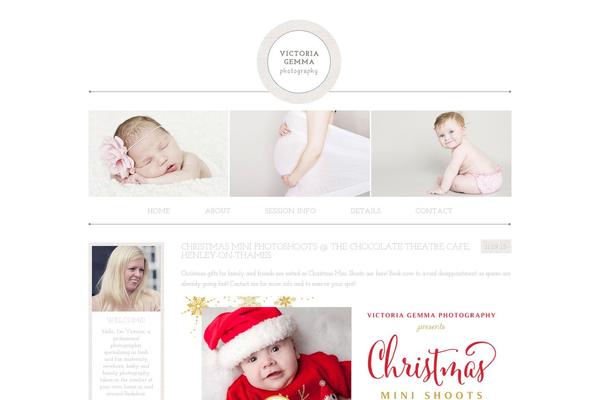 Prophoto4 theme site design template sample
