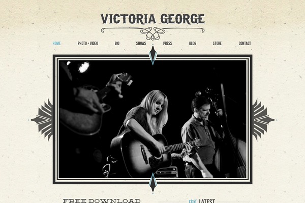 victoriageorgemusic.com site used Victoria