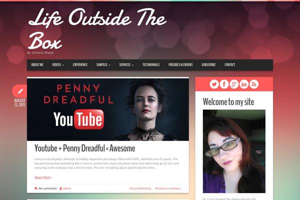 Duena theme site design template sample