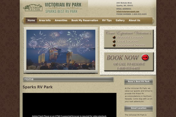 Site using Flickr Gallery plugin