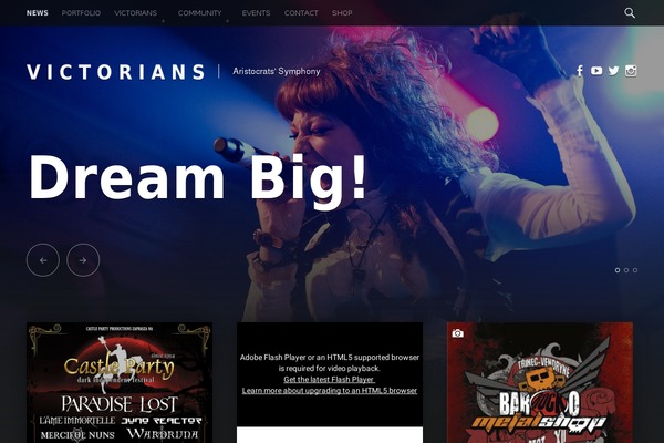victorians.pl site used Grammy