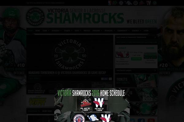 Storm theme site design template sample