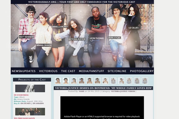 Winter theme site design template sample