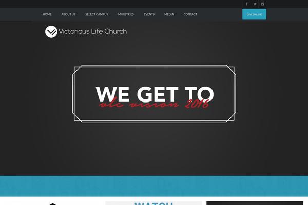 Dunamis theme site design template sample