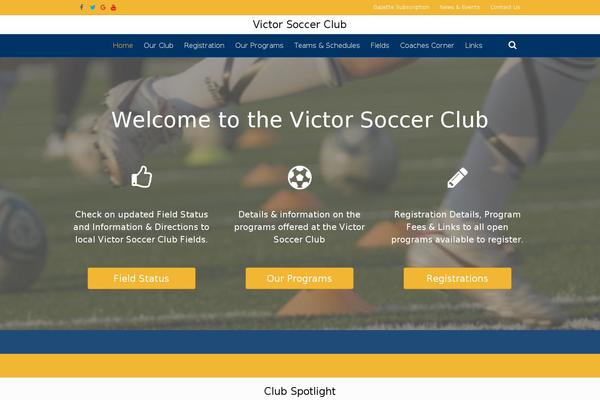 teamsnap theme websites examples