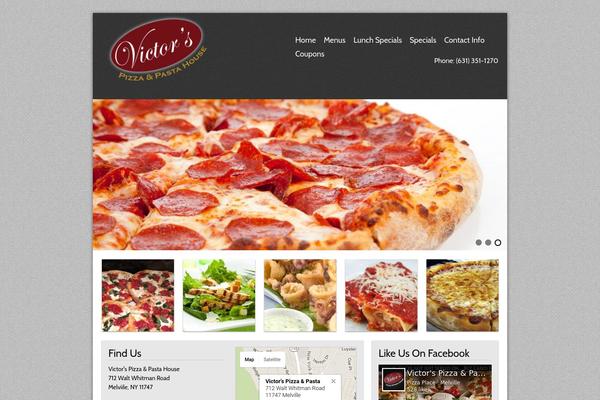 Bottega theme site design template sample