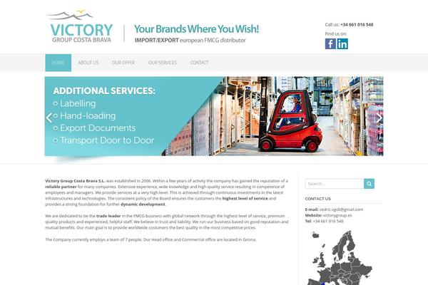 Oceanic theme site design template sample