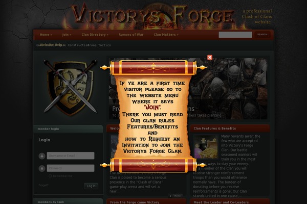 eGamer theme site design template sample