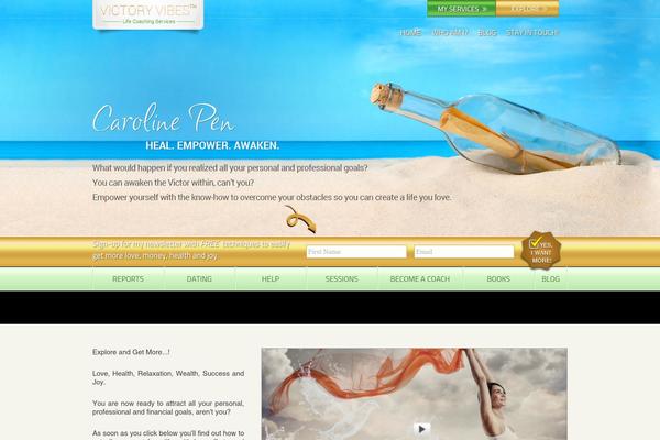 victoryvibes.com site used Victory