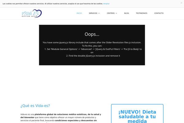 Site using Really Simple Twitter Feed Widget plugin