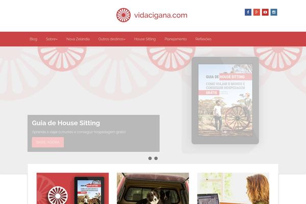 Herald theme site design template sample