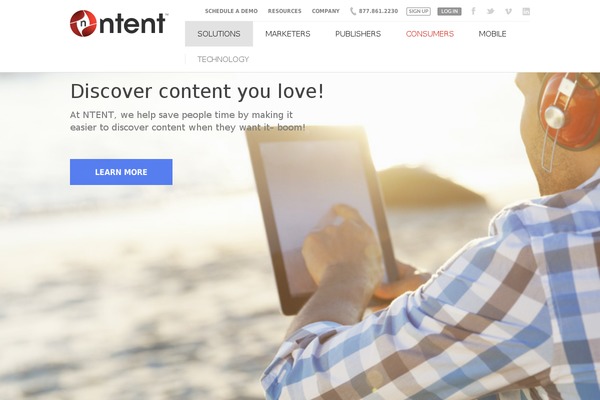 vidady.com site used Ntent