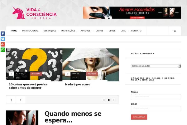 JustWrite theme site design template sample