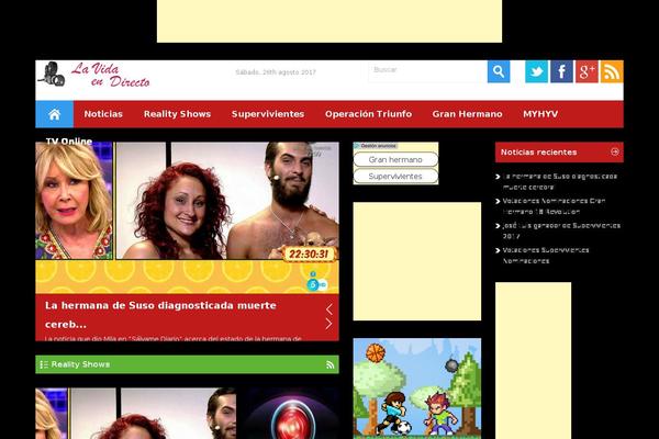 vidaendirecto.com site used Blogus