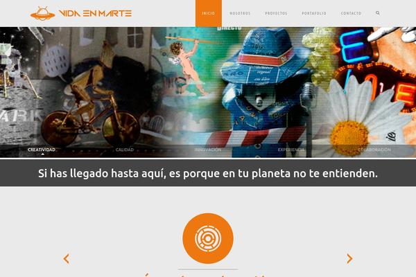 Senna theme site design template sample