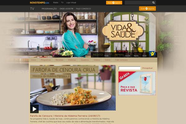 vidaesaude.tv site used Nt-framework