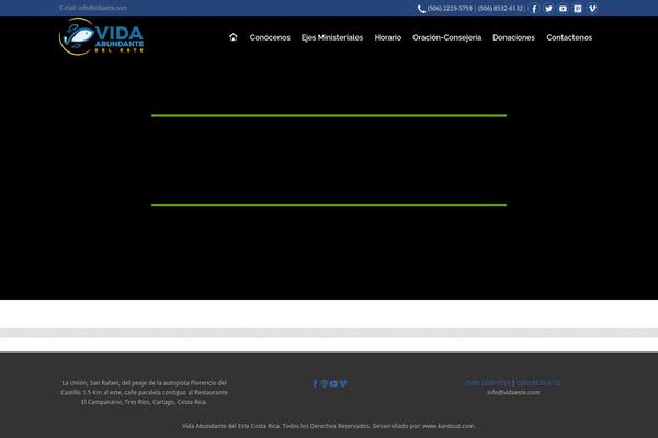 Church and Event theme site design template sample
