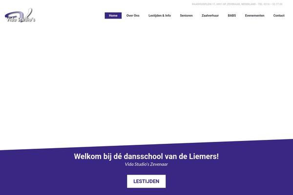 vidazevenaar.nl site used Dance-studio-child