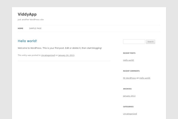 Sundance theme site design template sample