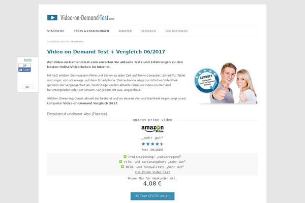 Site using Statify plugin